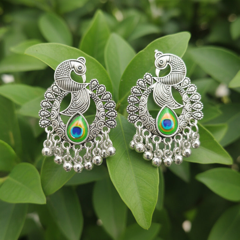 Sundari Mor Earring