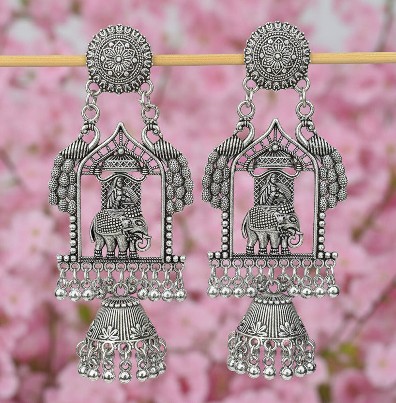 Raj Haathi Earrings
