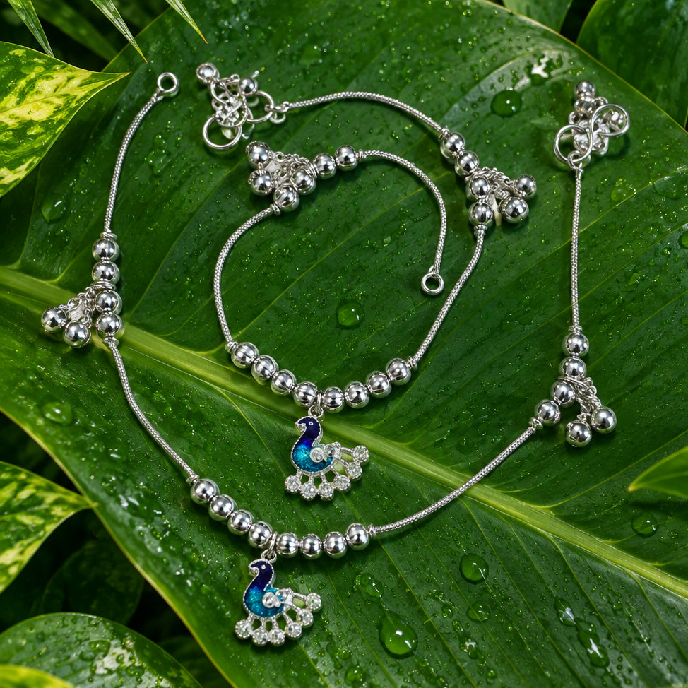 Mor Anklets