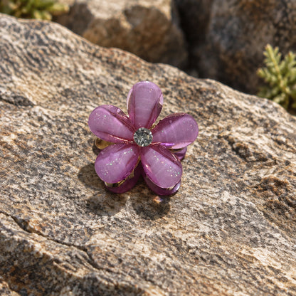 Floral Glass Clips