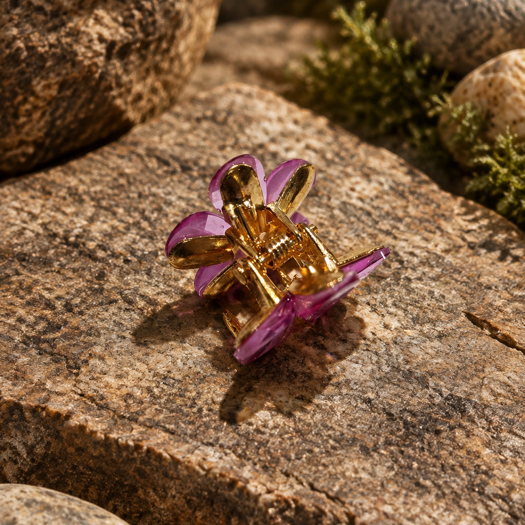 Floral Glass Clips