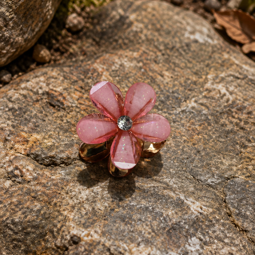 Floral Glass Clips