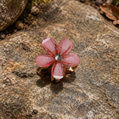Floral Glass Clips