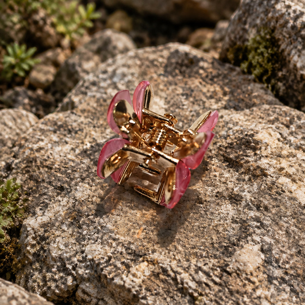 Floral Glass Clips
