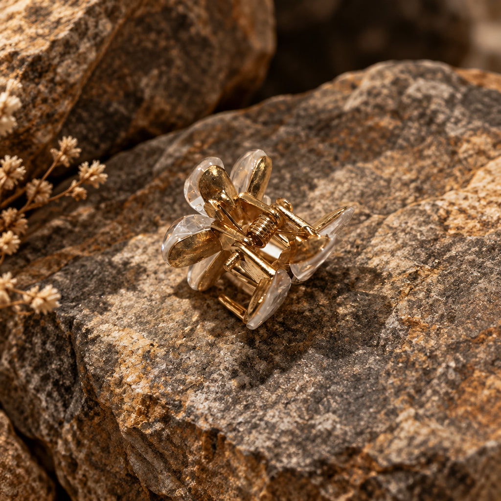Floral Glass Clips