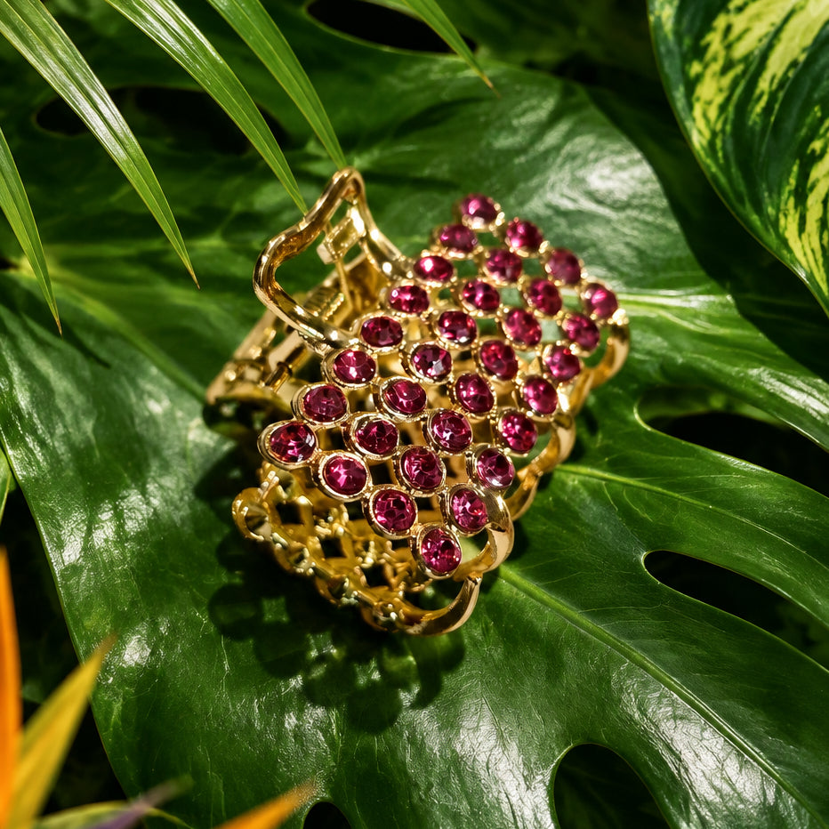 Aayat Crystal Hair Clips