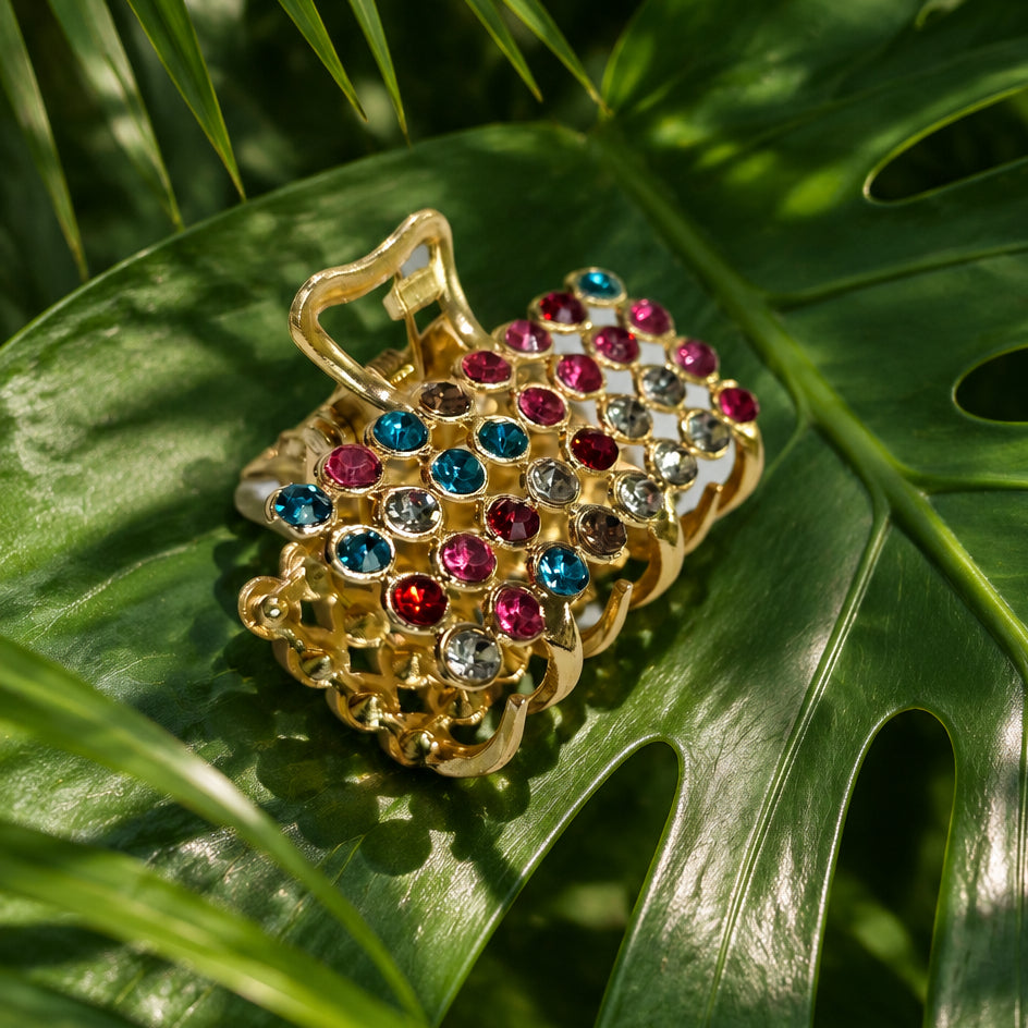 Aayat Crystal Hair Clips