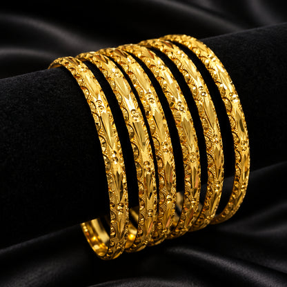 Udaya Gold Bangles (2PC)
