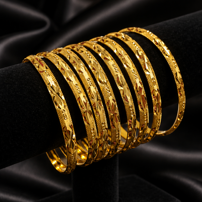 Labha Gold Bangles (2PC)