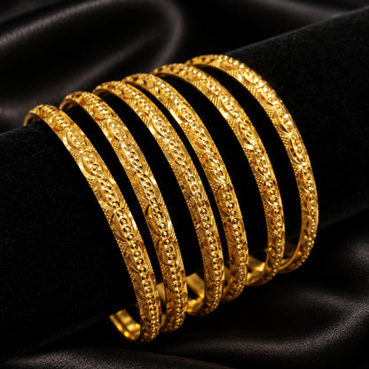Pahadi Gold Bangles (2PC)