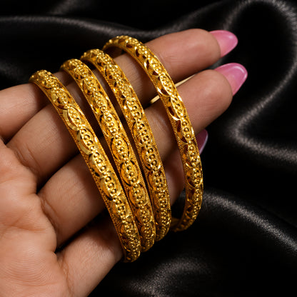 Pahadi Gold Bangles (2PC)
