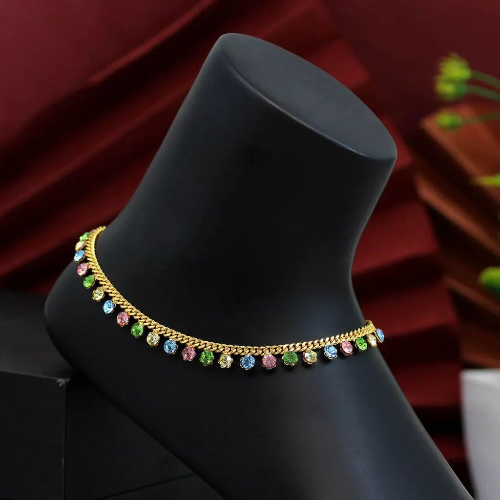 Crystal Anklets