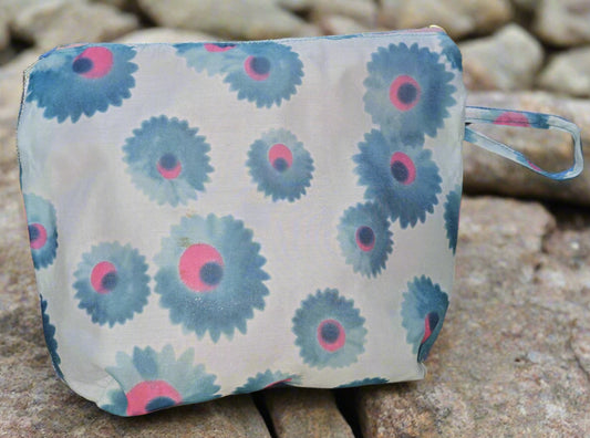 Blue Floral Clutch