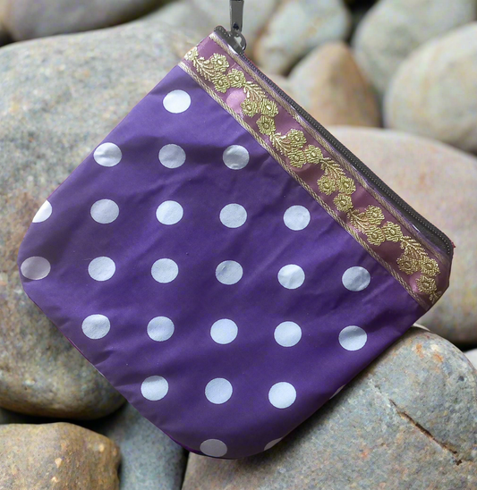 Polkadot Clutch Bag