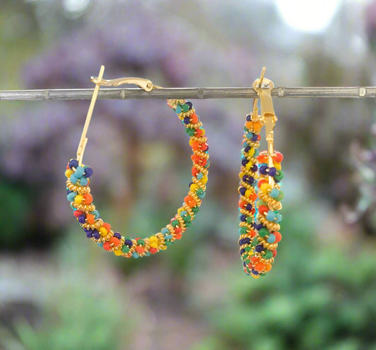 Badirang Hoop Earrings