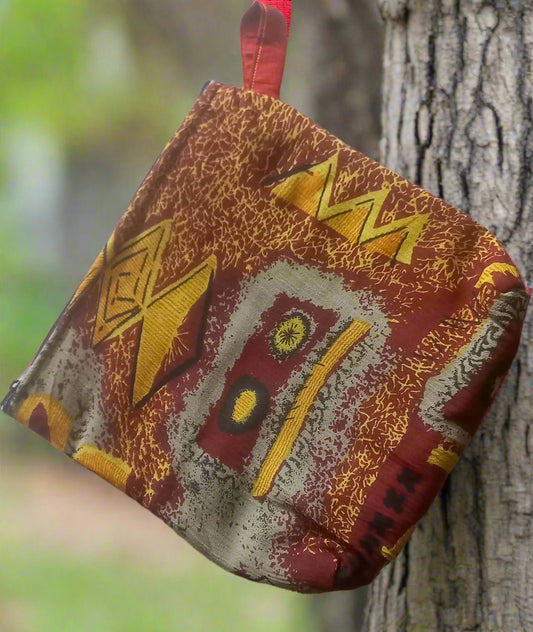 Printed Clutch Bag